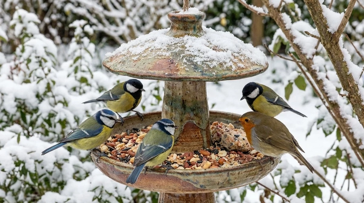 Il segreto del giardino: questa semplice piattaforma attira più uccelli di qualsiasi mangiatoia chic