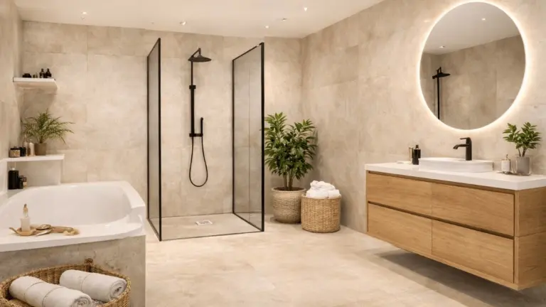Addio piastrelle in bagno: il materiale che batte ceramica per durata e portafoglio