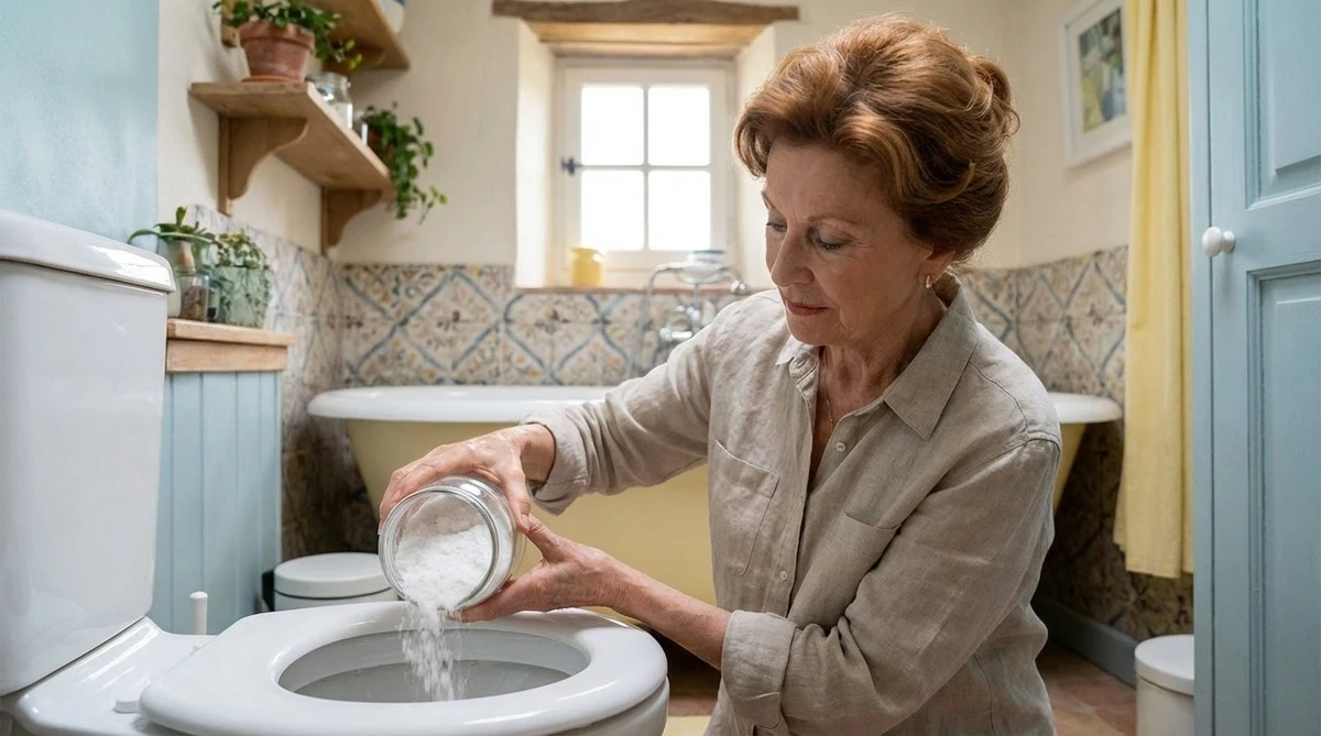 Basta prodotti chimici per il WC: questa polvere fatta in casa con tre ingredienti fa meglio spendendo quasi nulla