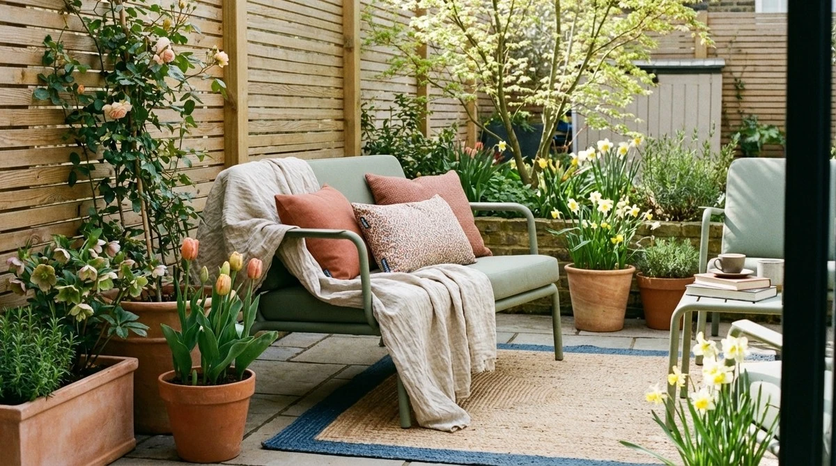 Crea il tuo angolo relax primaverile a meno di 80 euro: 5 trucchi smart