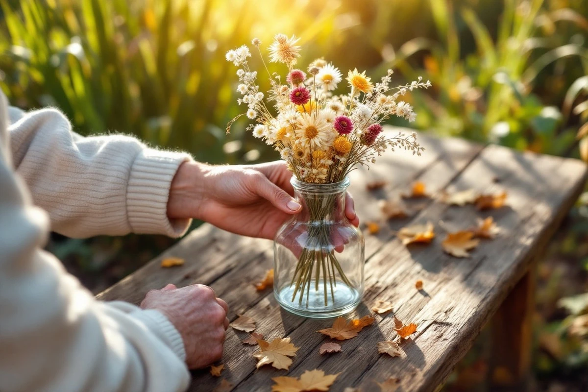 Fiori appassiti a casa? Trasformali in decorazioni eterne con questo trucco da giardiniere