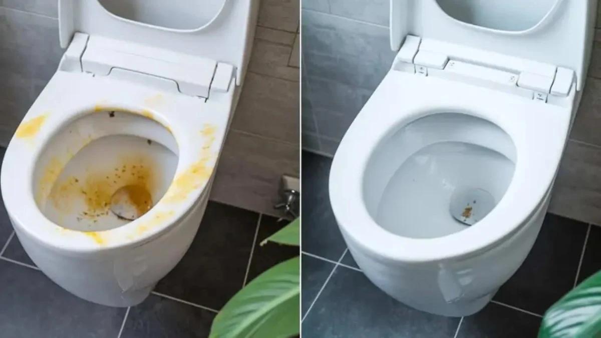 Il trucco geniale con due pastiglie per far brillare i tuoi sanitari più vecchi
