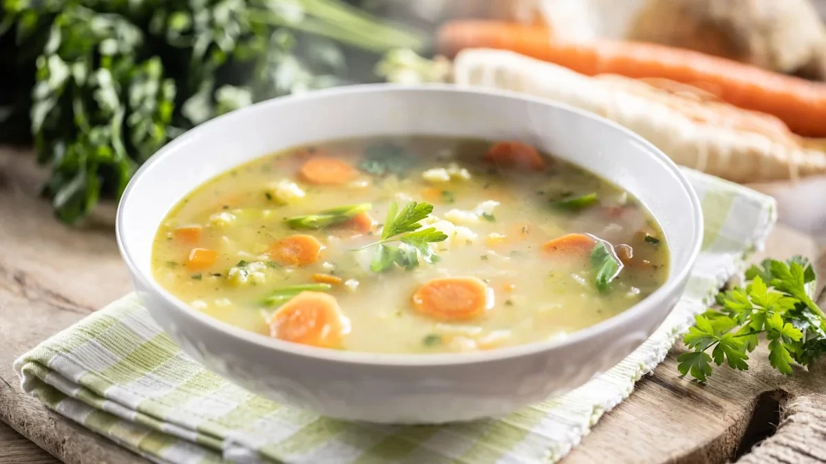 La cena sana: zuppa vitaminica in 15 minuti