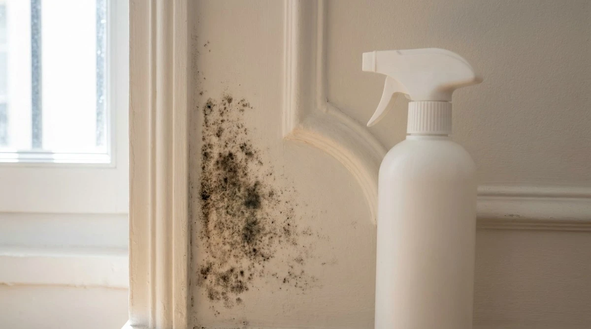 Muffa sui muri verniciati: la soluzione in 15 minuti dal tuo armadietto che salva il colore