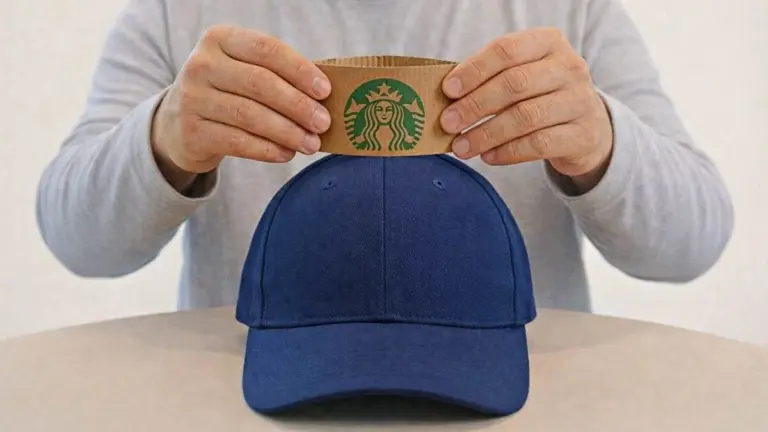 Non buttare il sottobicchiere di cartone: usalo per dare forma al tuo cappellino