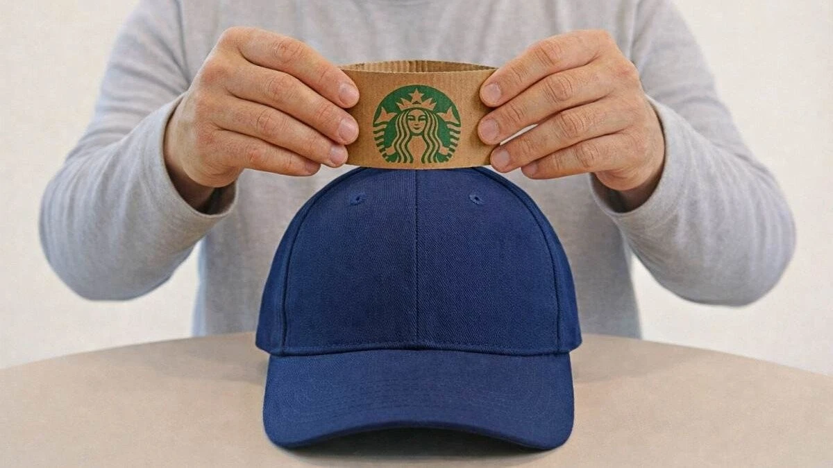 Non buttare il sottobicchiere di cartone: usalo per dare forma al tuo cappellino