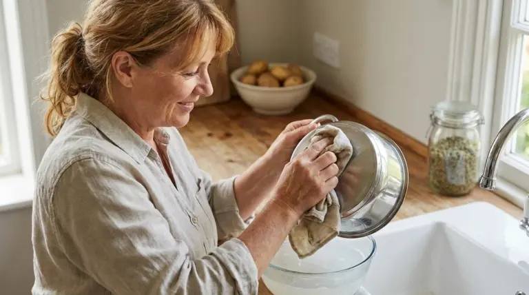 Non buttare quest'acqua: rivoluziona le pulizie di casa con un ingrediente che hai già