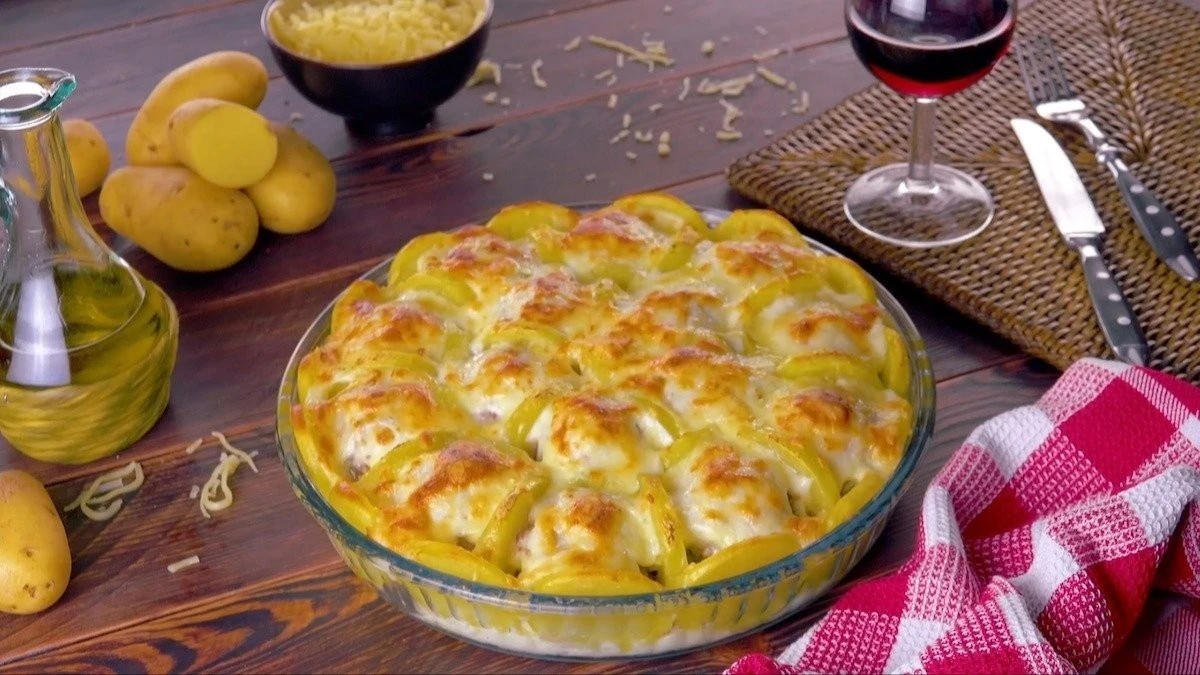 Patate al forno con polpette: il comfort food che conquisterà la tua cena