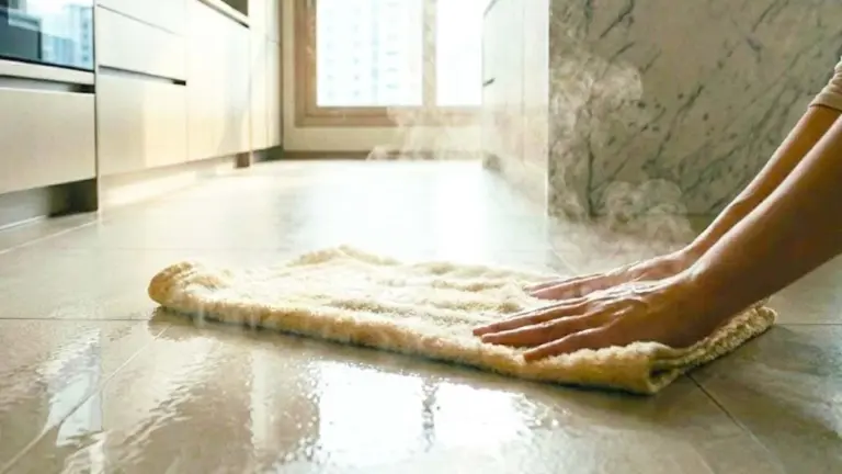Pavimento della cucina appiccicoso? Il segreto è la temperatura dell'acqua (e non solo)