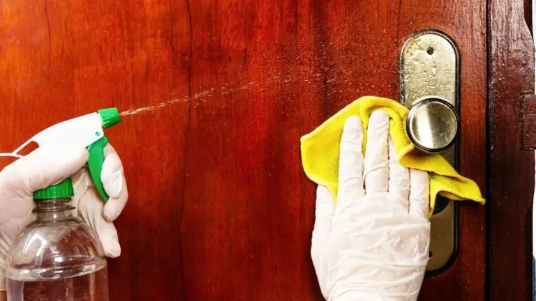 Perché versare l'aceto sulla porta d'ingresso è un trucco virale (e cosa succede dopo)