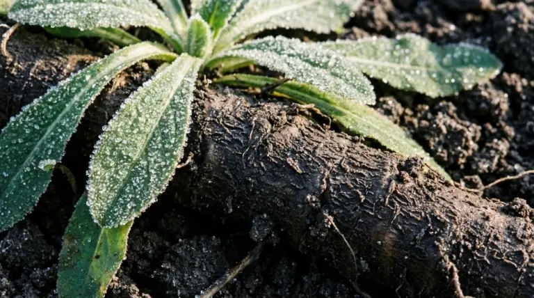 Pianta questa radice scura a febbraio: i segreti degli antichi per un raccolto invernale sorprendente