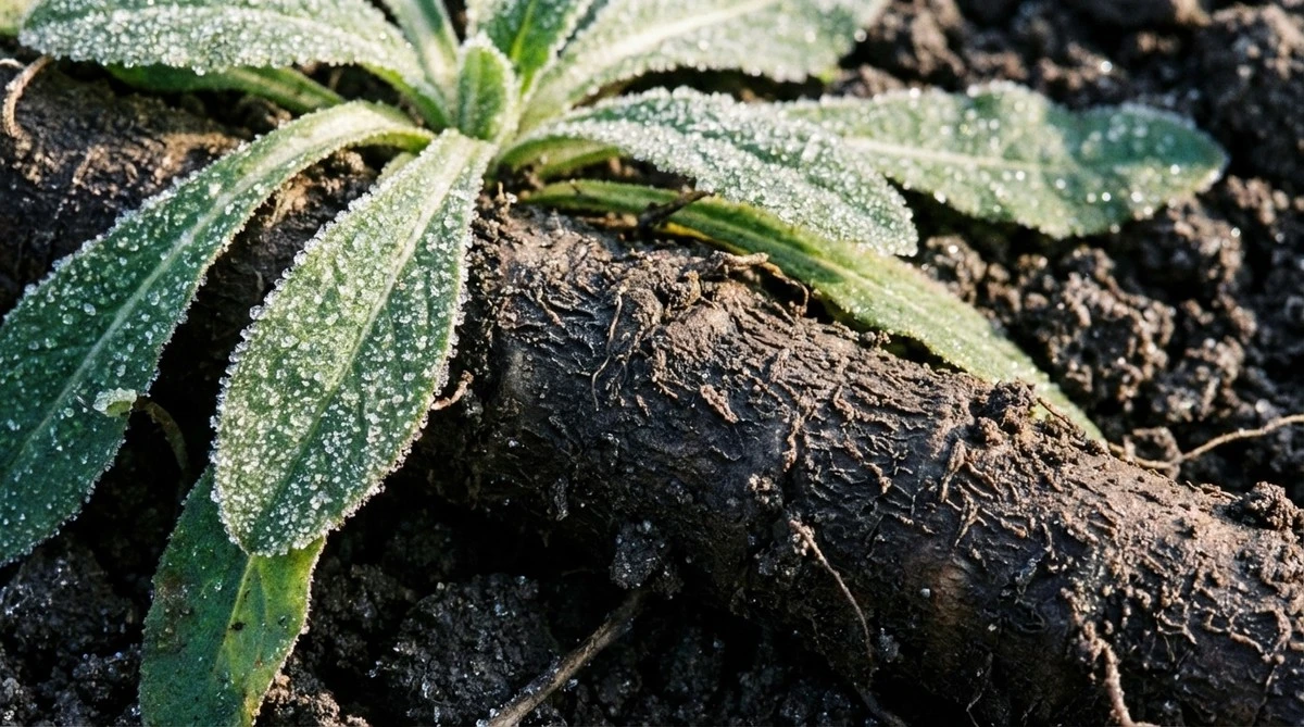 Pianta questa radice scura a febbraio: i segreti degli antichi per un raccolto invernale sorprendente