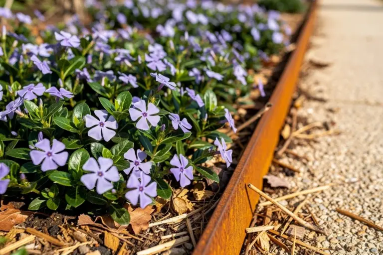 Piantare la Vinca minor: il segreto per un viale luminoso prima della primavera