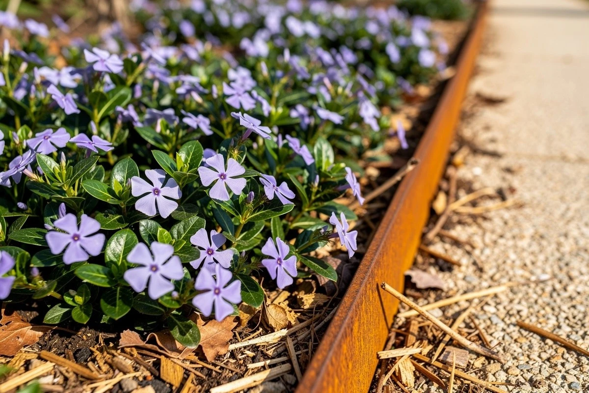 Piantare la Vinca minor: il segreto per un viale luminoso prima della primavera
