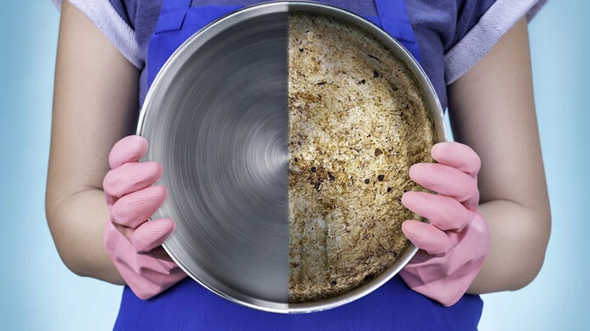 Pulisci la tua padella in alluminio incrostata di grasso: il metodo "slow cooking" che ti sorprenderà