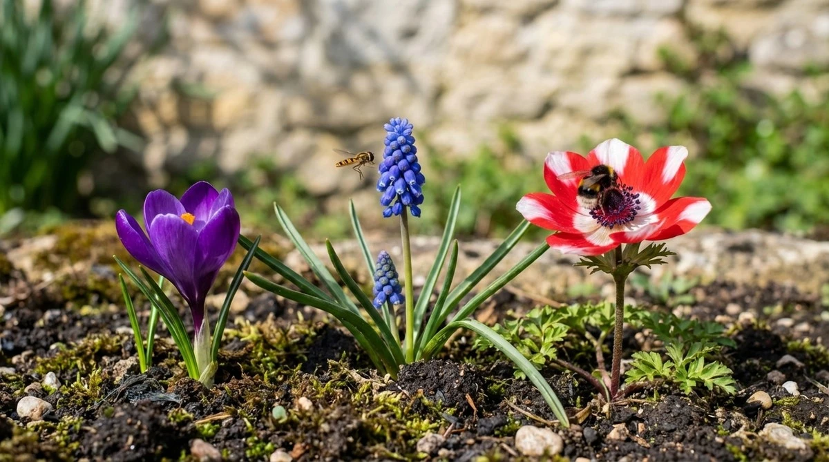 Un giardino pieno di vita: 3 fiori che attirano api e farfalle ora