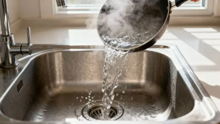 Versare acqua bollente nel lavandino: l'avvertimento dei idraulici e perché è un errore costoso