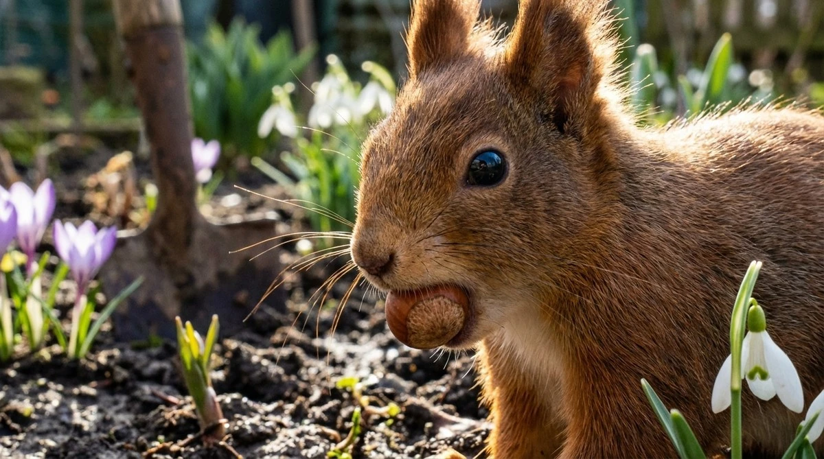 5 motivi per cui gli scoiattoli sono i tuoi migliori amici in giardino (e come attirarli)