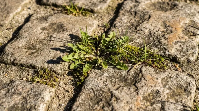 Acqua bollente e sabbia: la combo per dire addio alle erbacce dalle fughe delle pavimentazioni per sempre