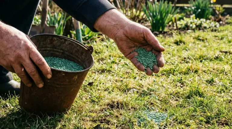 Il segreto dei giardinieri professionisti per un prato perfetto a marzo: una polvere che pochi conoscono