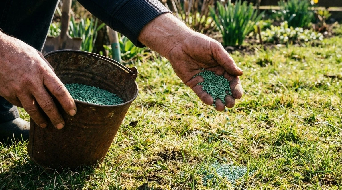 Il segreto dei giardinieri professionisti per un prato perfetto a marzo: una polvere che pochi conoscono