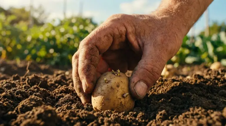 Il segreto per patate precoci: un dettaglio cruciale il giorno della semina trasforma la raccolta