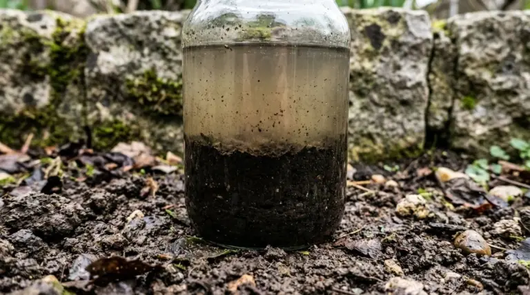 Il test del barattolo: scopri perché il tuo terreno rimane inzuppato in 24 ore