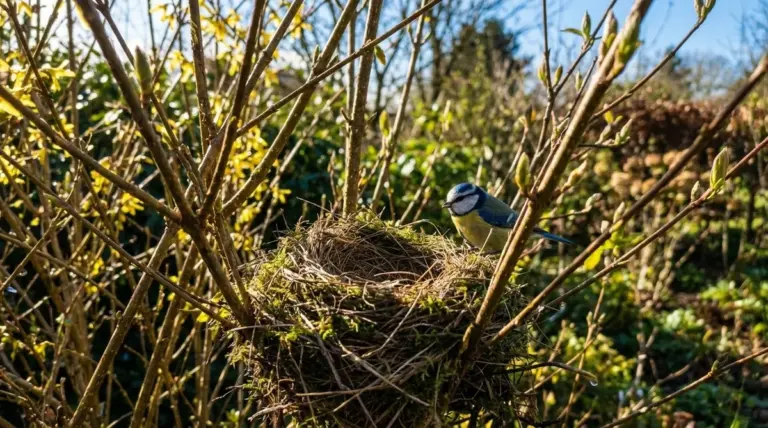 Il tuo giardino primaverile è un pericolo per gli uccelli: scopri la strategia "3-2-1 rifugio"