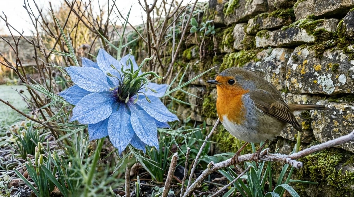 La piccola bellezza blu che incanta gli uccelli: un segreto per il tuo giardino primaverile