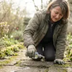 L'ingrediente segreto che i giardinieri usano tra le piastrelle: le erbacce non tornano più