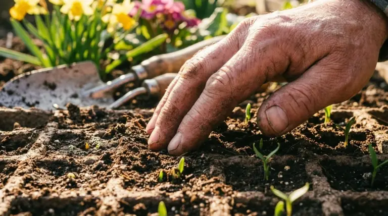 Non aspettare aprile: questo segnale invisibile sotto terra ti fa guadagnare tre settimane di raccolto nell'orto e protegge i tuoi alberi da frutto