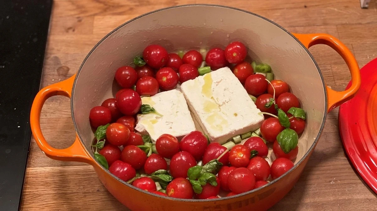 Pasta con Feta: La Ricetta Lampo che Ti Porta in Vacanza, Pronto in 20 Minuti